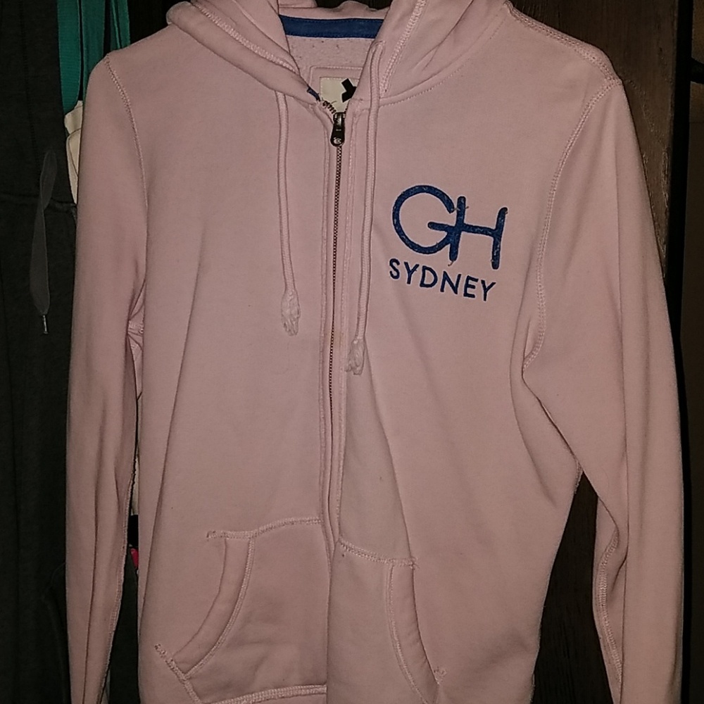 Gilly Hicks zip-up sweatshirt